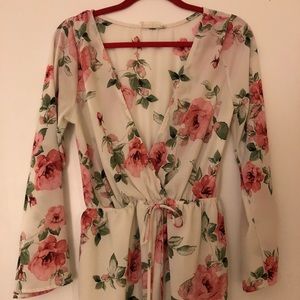 Floral romper